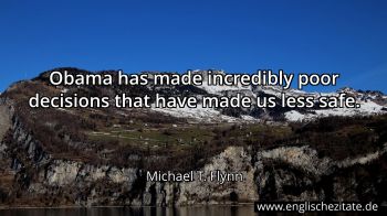 Englisches Zitat von Michael T. Flynn als Bild