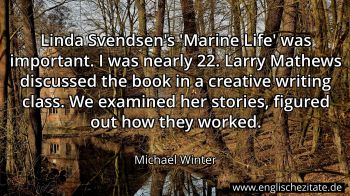 Englisches Zitat von Michael Winter als Bild
