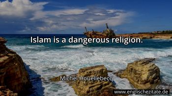 Englisches Zitat von Michel Houellebecq als Bild