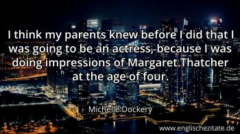 Englisches Zitat von Michelle Dockery als Bild