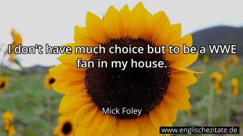 Englisches Zitat von Mick Foley als Bild