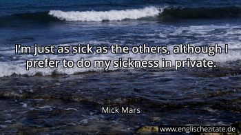 Englisches Zitat von Mick Mars als Bild