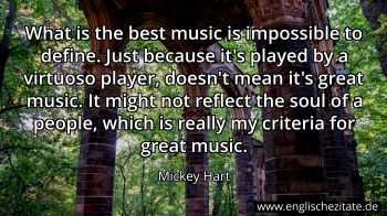 Englisches Zitat von Mickey Hart als Bild