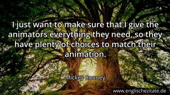 Englisches Zitat von Mickey Rooney als Bild