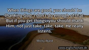Englisches Zitat von Micky Ward als Bild