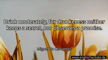 Englisches Zitat von Miguel de Cervantes als Bild
