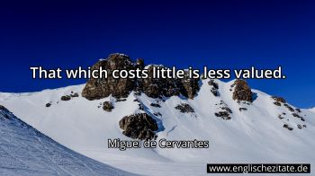 Englisches Zitat von Miguel de Cervantes als Bild