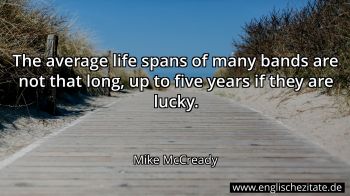 Englisches Zitat von Mike McCready als Bild