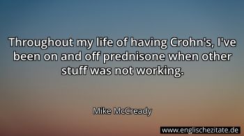 Englisches Zitat von Mike McCready als Bild
