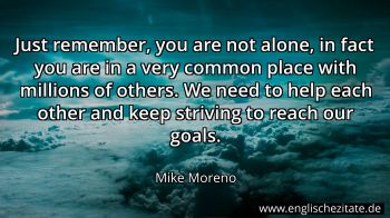 Englisches Zitat von Mike Moreno als Bild