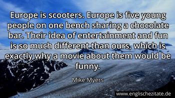 Englisches Zitat von Mike Myers als Bild