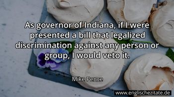 Englisches Zitat von Mike Pence als Bild