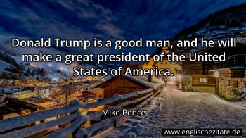 Englisches Zitat von Mike Pence als Bild