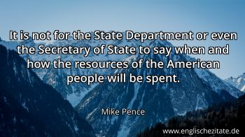 Englisches Zitat von Mike Pence als Bild