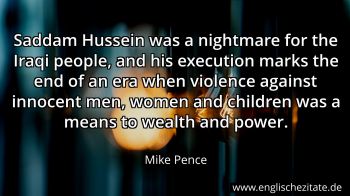 Englisches Zitat von Mike Pence als Bild