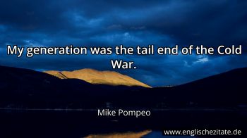 Englisches Zitat von Mike Pompeo als Bild