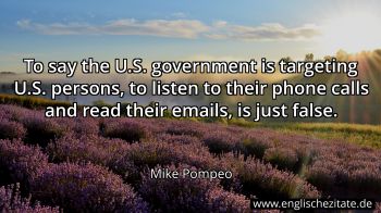 Englisches Zitat von Mike Pompeo als Bild