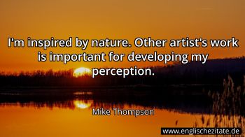 Englisches Zitat von Mike Thompson als Bild