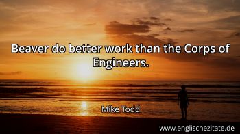 Englisches Zitat von Mike Todd als Bild