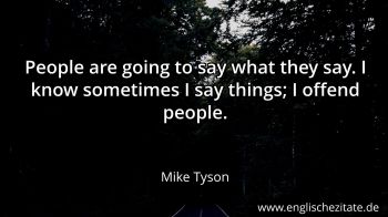 Englisches Zitat von Mike Tyson als Bild