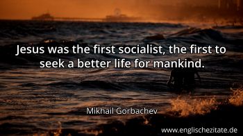 Englisches Zitat von Mikhail Gorbachev als Bild