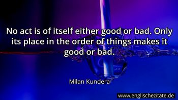 Englisches Zitat von Milan Kundera als Bild