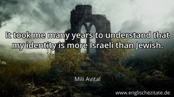 Englisches Zitat von Mili Avital als Bild