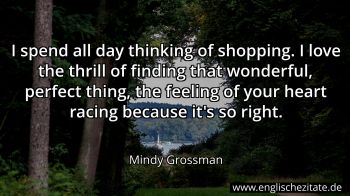 Englisches Zitat von Mindy Grossman als Bild