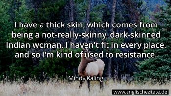 Englisches Zitat von Mindy Kaling als Bild