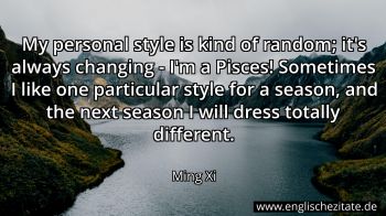 Englisches Zitat von Ming Xi als Bild