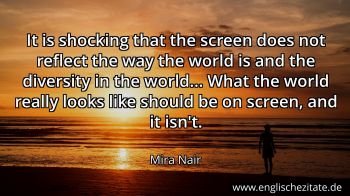 Englisches Zitat von Mira Nair als Bild