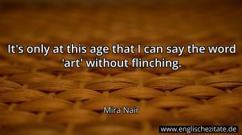 Englisches Zitat von Mira Nair als Bild