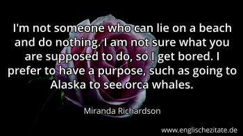 Englisches Zitat von Miranda Richardson als Bild