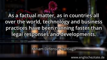 Englisches Zitat von Miriam Defensor-Santiago als Bild