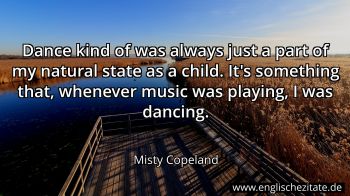 Englisches Zitat von Misty Copeland als Bild