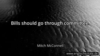 Englisches Zitat von Mitch McConnell als Bild