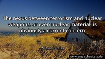 Englisches Zitat von Mitchell Reiss als Bild