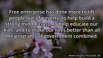 Englisches Zitat von Mitt Romney als Bild