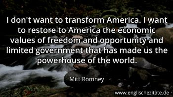 Englisches Zitat von Mitt Romney als Bild