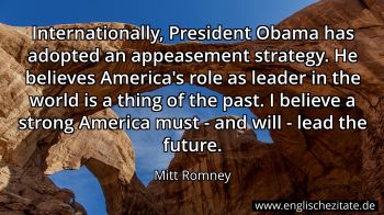 Englisches Zitat von Mitt Romney als Bild