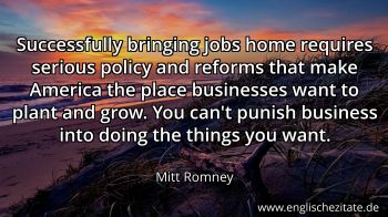 Englisches Zitat von Mitt Romney als Bild