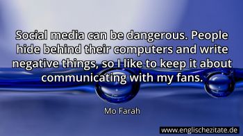 Englisches Zitat von Mo Farah als Bild