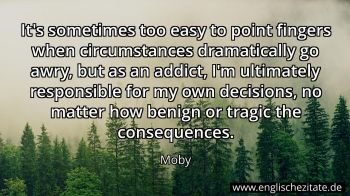 Englisches Zitat von Moby als Bild