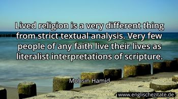 Englisches Zitat von Mohsin Hamid als Bild