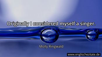 Englisches Zitat von Molly Ringwald als Bild