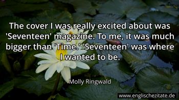 Englisches Zitat von Molly Ringwald als Bild