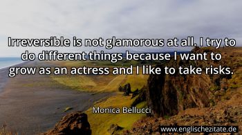 Englisches Zitat von Monica Bellucci als Bild