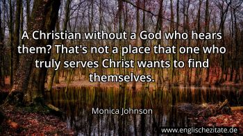 Englisches Zitat von Monica Johnson als Bild