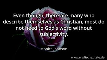 Englisches Zitat von Monica Johnson als Bild