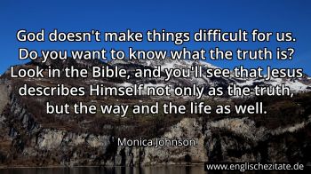 Englisches Zitat von Monica Johnson als Bild